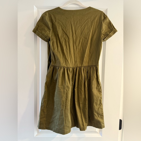 Gently Used Jack Wills Olive Dress - Picture 2 of 4